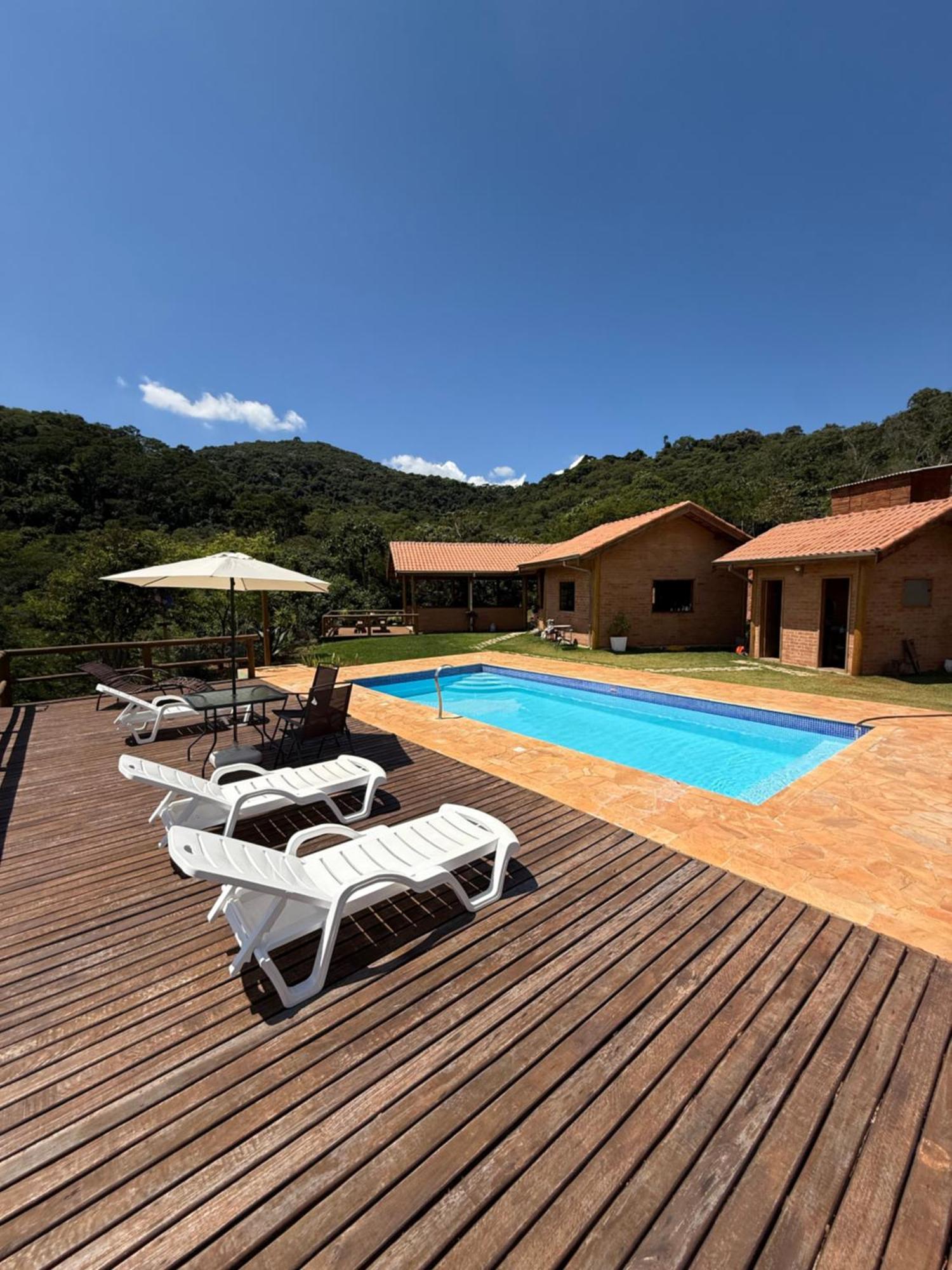 Lodge Chale Canto Da Mata - Com Piscina E Cafe Da Manha
